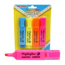 4 Piece Highlighter Marker Set - Offpricebundles