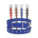 Dog Collar with Stars- Medium- 4 Assortments