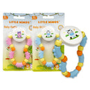 Little Mimos Plastic Baby Rattle- Assorted - Offpricebundles