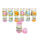 5 oz Little Mimos Baby Bottle with Base & Silicone Nipple- 3 Assortments - Offpricebundles