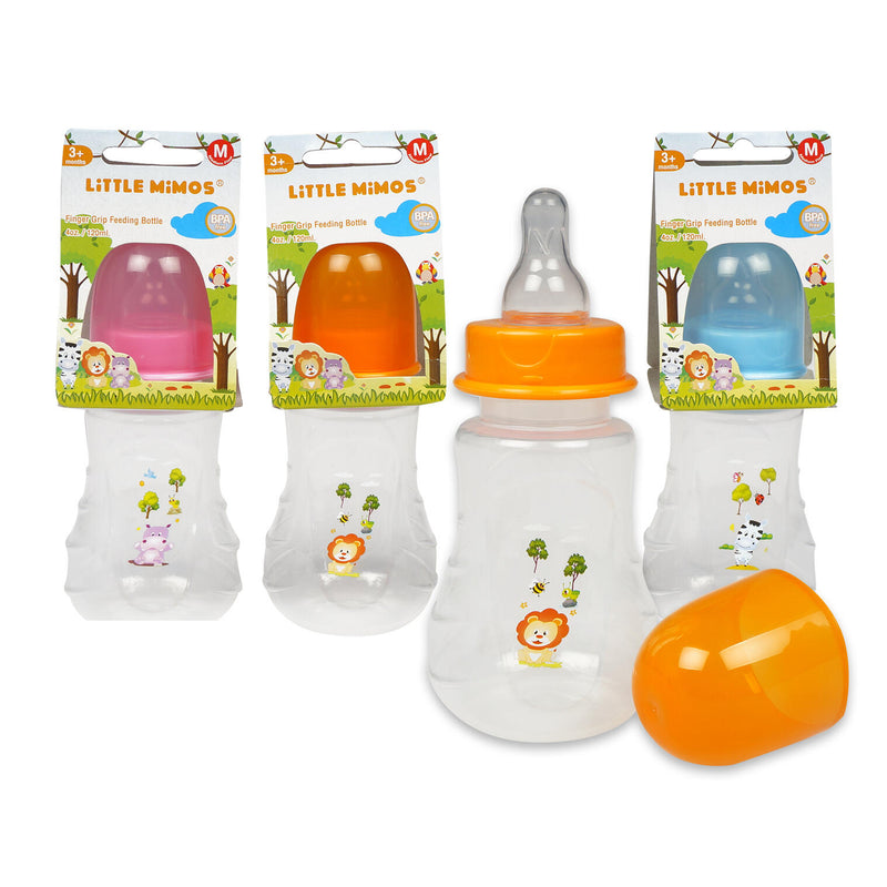 4 oz Little Mimos Baby Bottle with Silicone Nipple - Offpricebundles