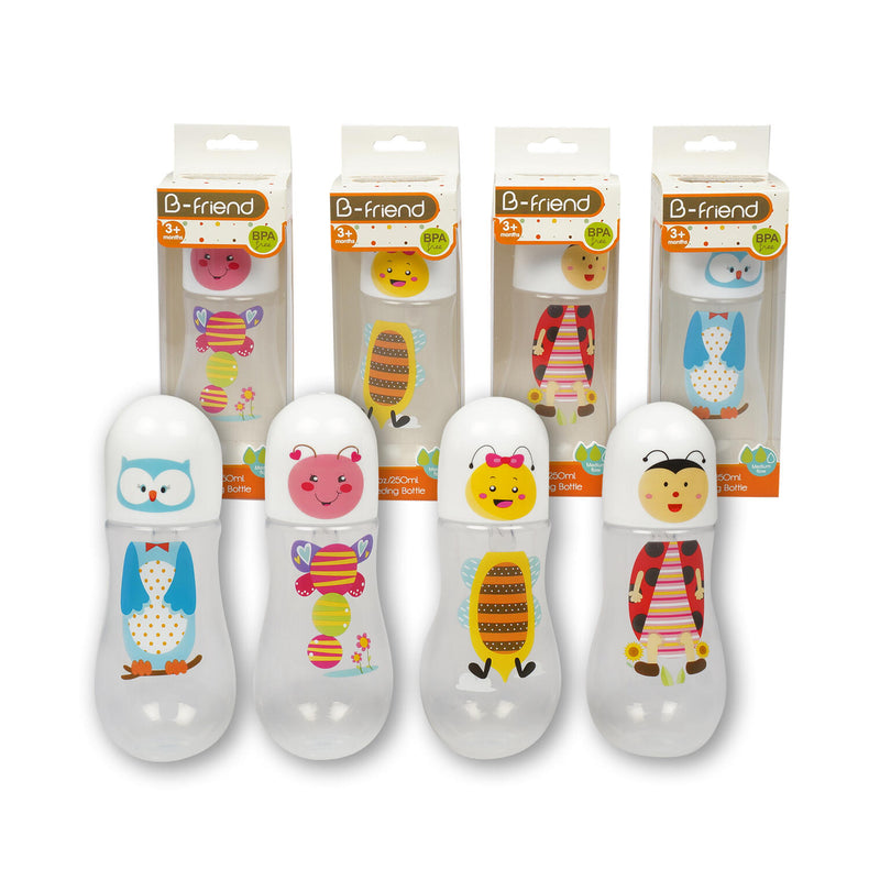 9 oz Little Mimos Baby Bottle- 4 Assortments - Offpricebundles