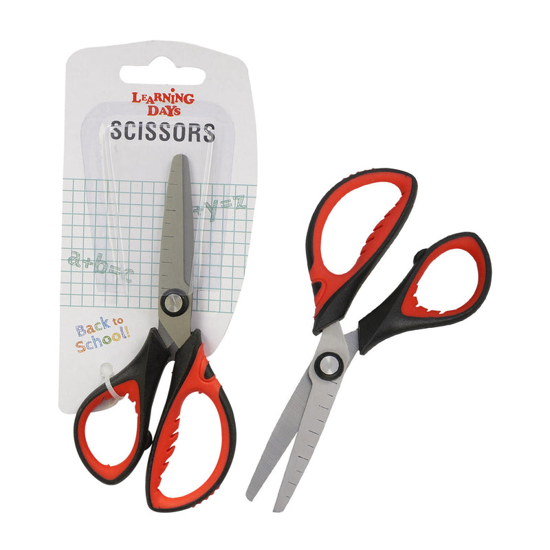 5.5" L 2-Tone Metal Scissors - Offpricebundles