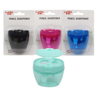 3-Hole Plastic Pencil Sharpener MISC - Offpricebundles