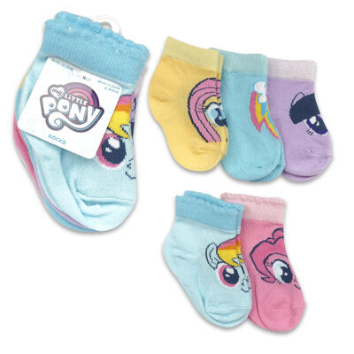 5 Pack My Little Pony Socks- 12-24M - Offpricebundles