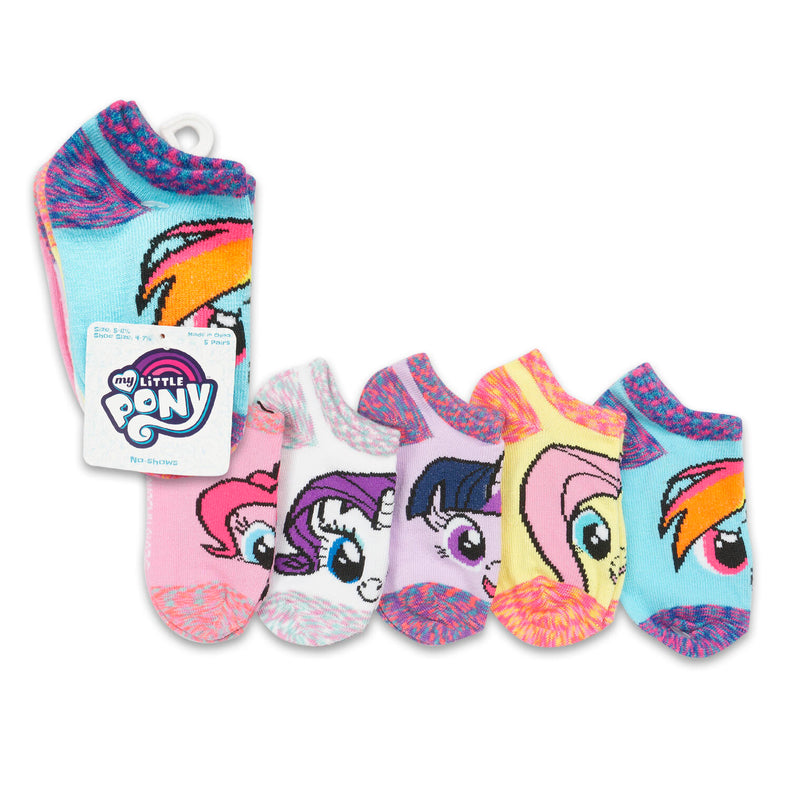 5 Pack My Little Pony Socks- size 5-6 1/2 - Offpricebundles