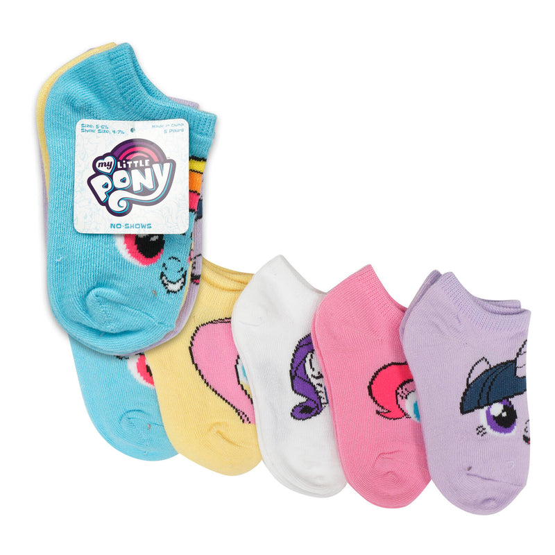 5 Pack My Little Pony Socks- size 5-6 1/2 - Offpricebundles