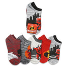 5 Pack The Incredibles 2 Socks- sz 6-8½ - Offpricebundles