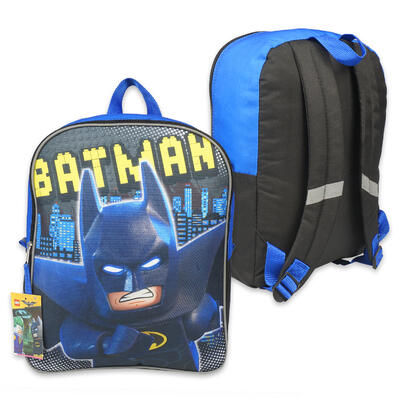 15" Batman Lego Backpack - Offpricebundles