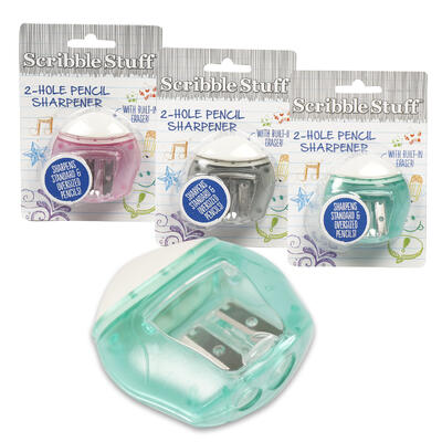 Dual Pencil Sharpener with Eraser MISC - Offpricebundles