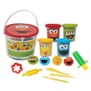 14 Piece Sesame Street Dough Bucket Set - Offpricebundles