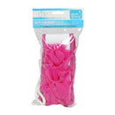 Bath Scrubber with Sponge 27"- Pink