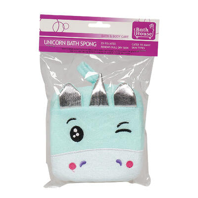 Unicorn Bath Sponge 5"