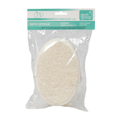 Bath Sponge 6"- Cream