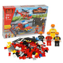 Blok Head 326 Piece Firefighter Building Block Set - Offpricebundles