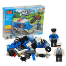 Blok Head 123 Piece Police Station Building Block Set - Offpricebundles