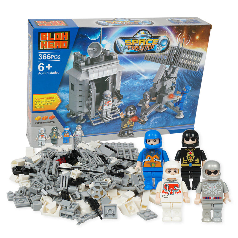 Blok Head 366 Piece Space Explorer Building Block Set - Offpricebundles