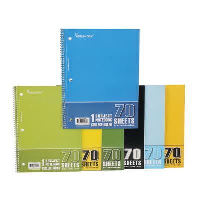 70 Sheet 1 Subject Notebook - Offpricebundles