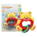 Little Mimos Love Bear Rattle - Offpricebundles