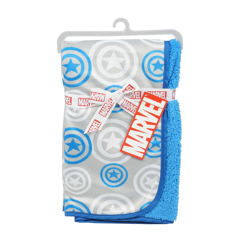 Marvel Captain America Baby Blanket - Offpricebundles