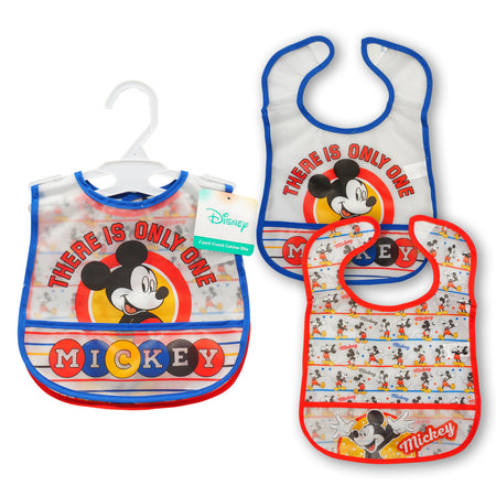 2 Pack Mickey Mouse Bib- 2 Assortments - Offpricebundles