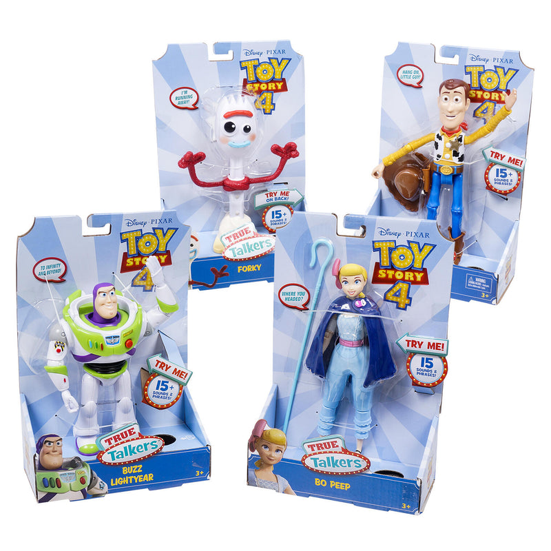 Disney Pixar Toy Story 4 Talking Figurine 7"- 4 Assortments