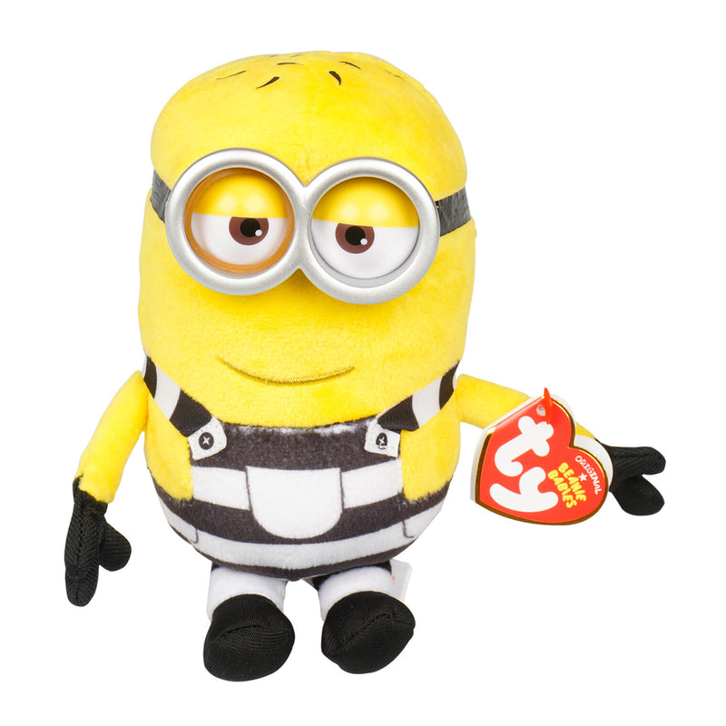 TY Despicable Me 3 Minion Prison Tom Plush- 8"