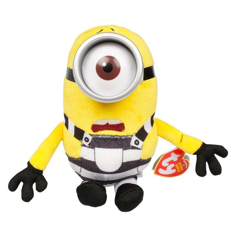 TY Despicable Me 3 Minion Prison Carl Plush- 8"