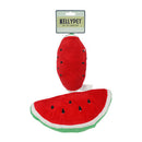 Kelly Pet Watermelon Pet Toy with Squeaker- 7"