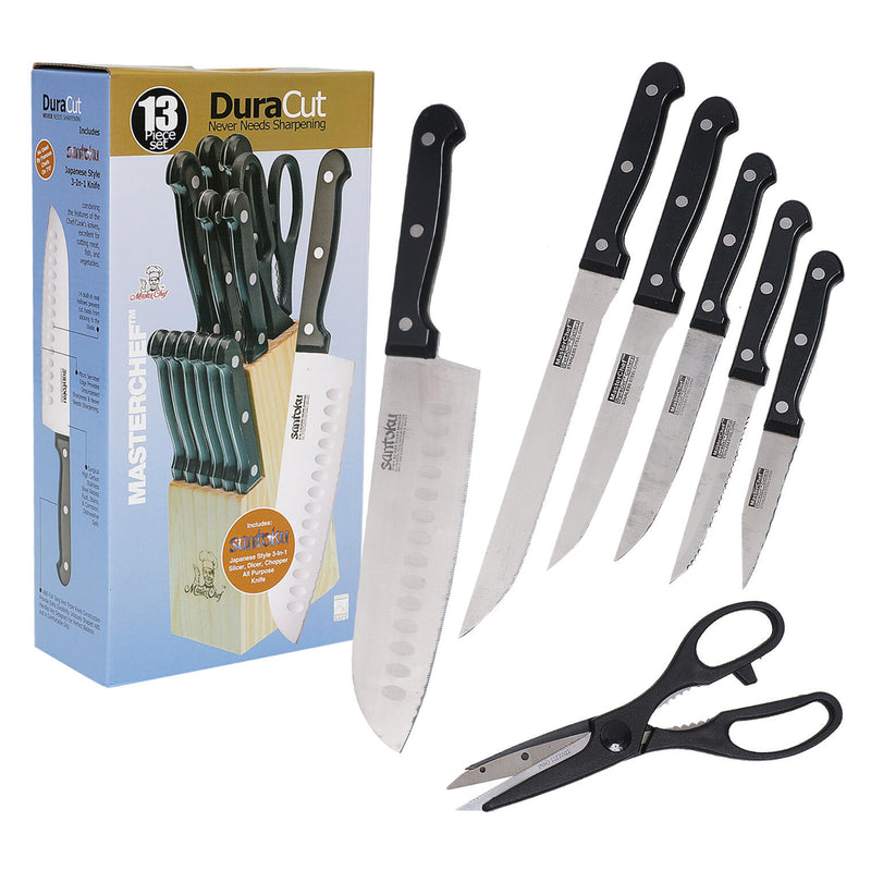 13 Piece Master Chef Cutlery Set | Kitchen Knife Set - Offpricebundles