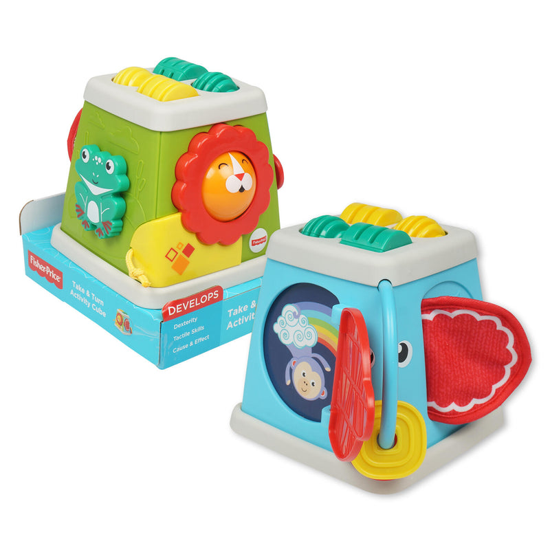 Fisher-Price Take & Turn Activity Cube