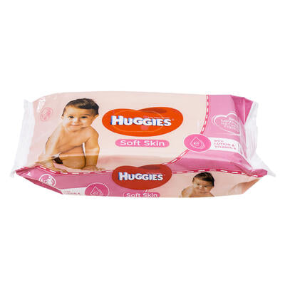 56 ct Huggies Soft Skin Baby Wipes