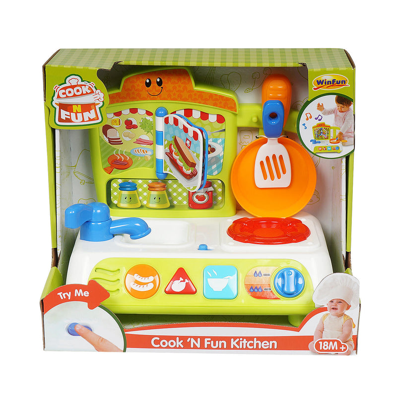 Cook 'N Fun Kitchen Play Set Baby Toy - Offpricebundles