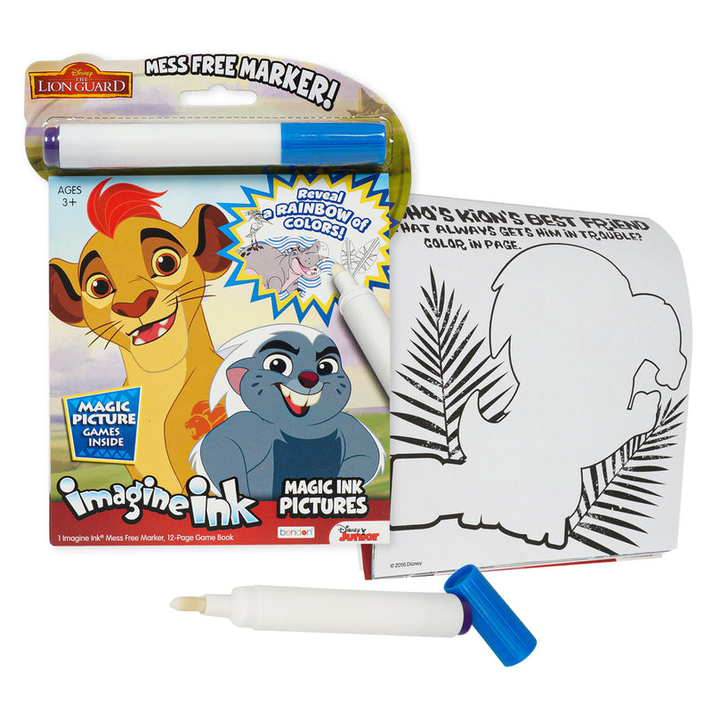 Lion Guard Magic Marker Activity Book - Offpricebundles