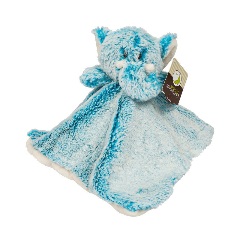 Blue Elephant Baby Toy Blankie - Offpricebundles