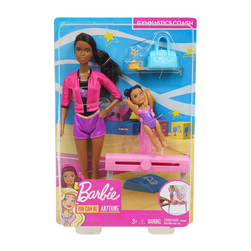 Mattel Barbie Gymnastics Coach Doll Set - Offpricebundles