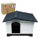 2-Tone Medium Plastic Dog House - 32"