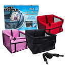 Pet Car Seat with Safety Hook- 16"- 3 Assortments