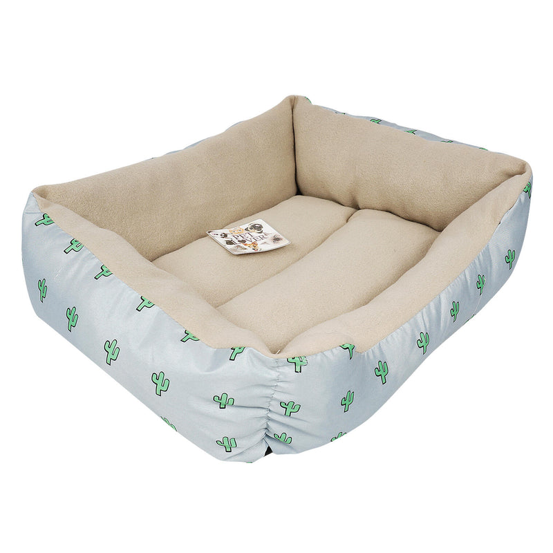 Cactus Pet Bed- 19" - Blue 2-Tone