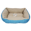 Pet Bed- 19" Blue 2-Tone 
