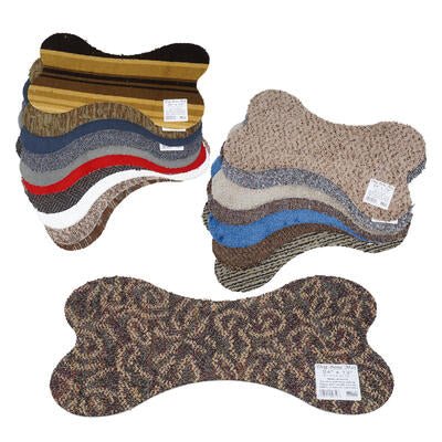 Dog Bone Mat- 24" x 16"- Assorted