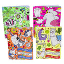 Bulk 32 Page Spanish Neon Coloring Book- Assorted