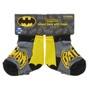 DC Comics Infant Batman Boys Sock Set with Cape 0-12M - Offpricebundles