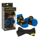 DC Comics Baby Boys Superhero Bowtie & Sock Set 0-12M - Offpricebundles