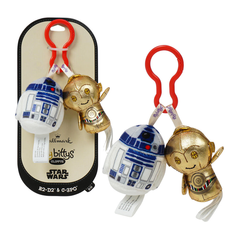 Hallamark Itty Bittys R2D2 and C3PO Clip