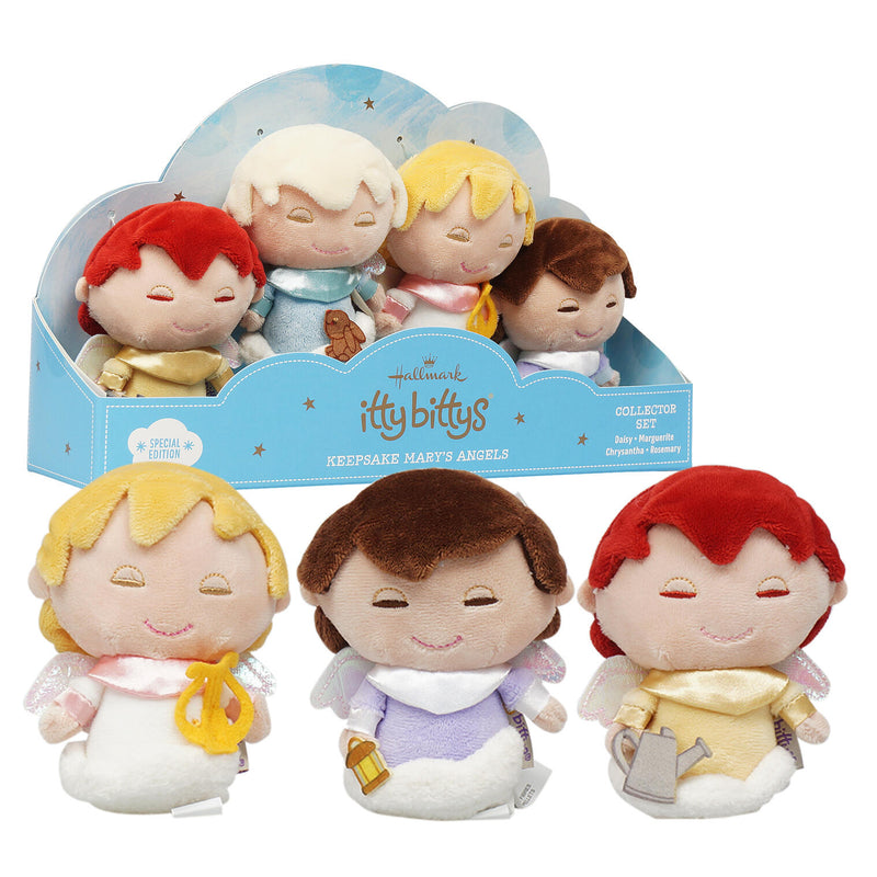 Hallmark 4 Pack Itty Bittys Mary's Angels Plush