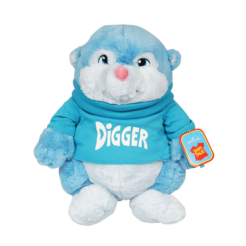 Hallmark Shirt Tales Digger Plush- 16"