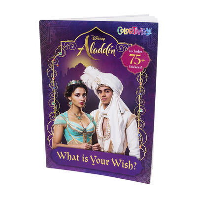 Bulk 32 page Aladdin Coloring Book