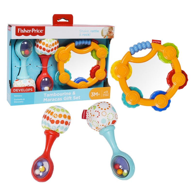 Fisher-Price Tambourine & Maracas Gift Set