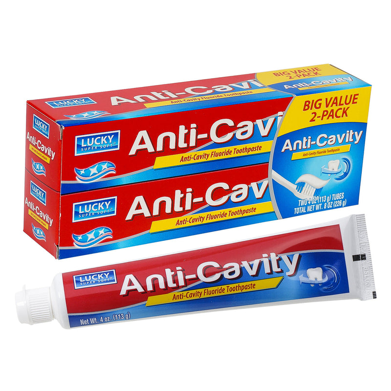 2 Pack Anti-Cavity Toothpaste- 4 oz